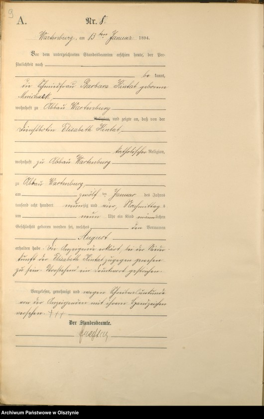 image.from.unit.number "Geburts-Haupt-Register Nr 1 - 218"