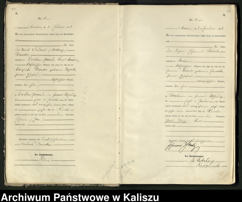 Obraz 9 z jednostki "[Księga urodzeń]"