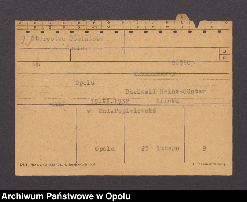 Obraz 4 z jednostki "[Cygan Raimund, ur. 27.8.1909 Hindenburg]"