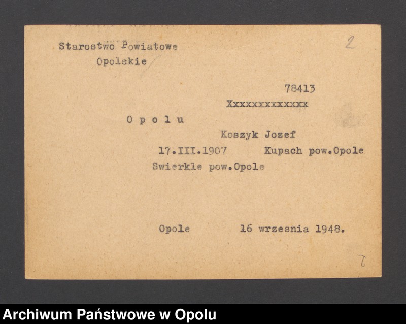 image.from.unit.number "Miedar, Krs. Beuthen"