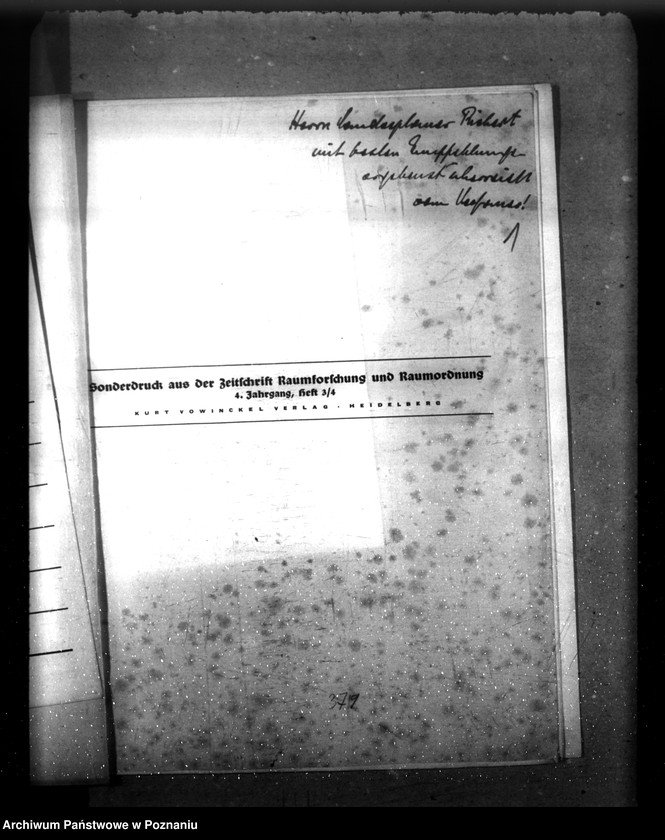 Obraz 5 z jednostki "Materiały dotyczące reformy administracji w Kraju Warty"