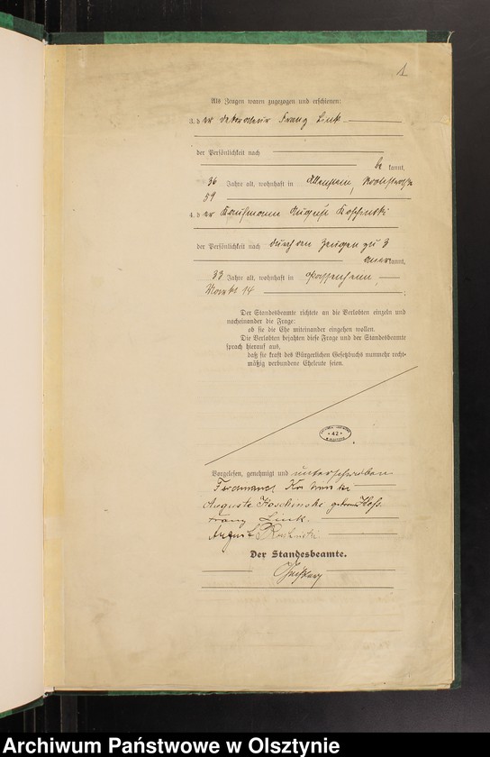 image.from.unit.number "Heirats-Haupt-Register Tom II, Nr 243-345"