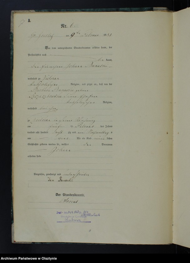 image.from.unit.number "Geburts-Haupt-Register Nr 1 - 84,1 - 107,1 - 95,1 - 89 i 1 - 93"