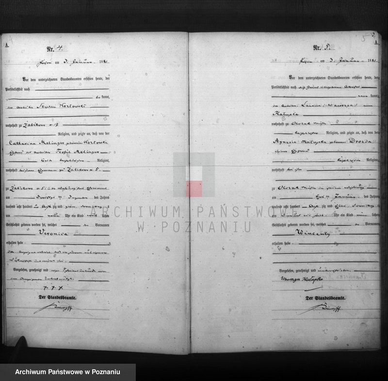 Obraz 4 z jednostki "Księga urodzeń"