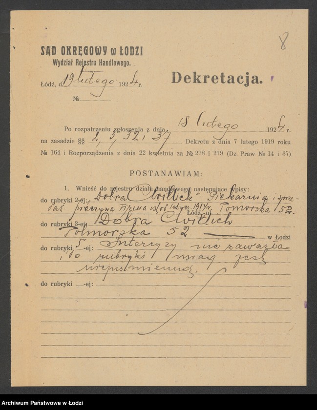 Obraz 10 z jednostki "Dobra Cwitlich – sprzedaż pieczywa"