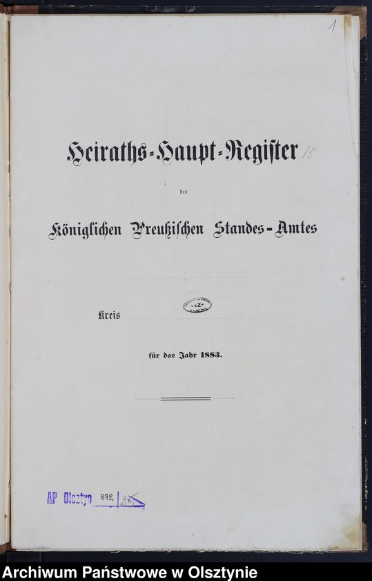 image.from.unit.number "Heiraths-Haupt-Register Nr 1 - 13"