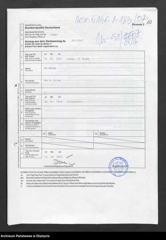 image.from.unit.number "Akta zbiorcze urodzeń z 1916 roku"