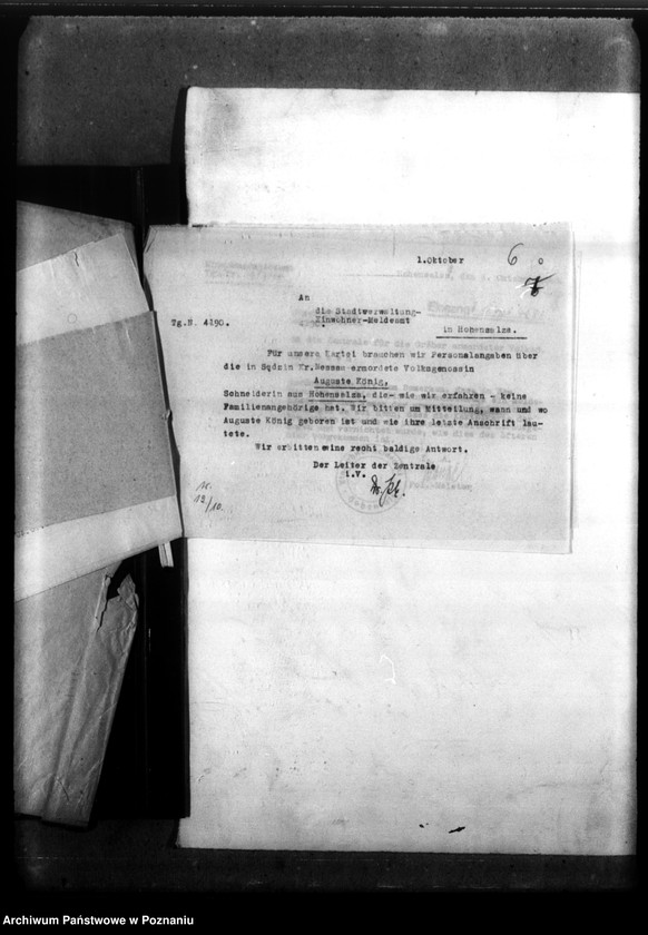 Obraz 10 z jednostki "Auguste König aus Hohensalza (Inowrocław)"