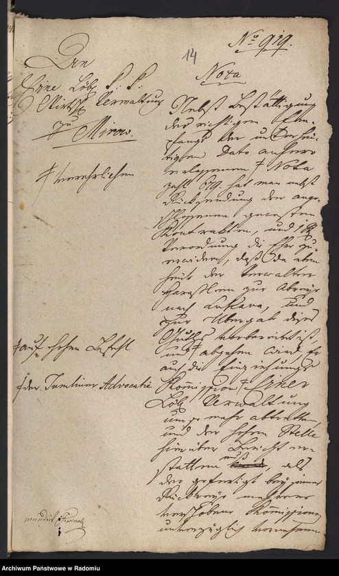 image.from.unit.number "Wójtostwa Tumlin Verwalterji Samsonów"