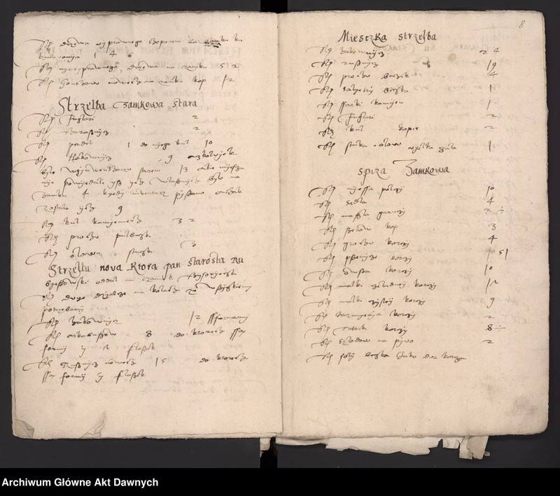 image.from.unit.number "Rejestry poborowe i wybranieckie, inwentarze i rachunki królewszczyzn i wielkorządów, rachunki z kwarty, wyliczenia sejmowe itp."