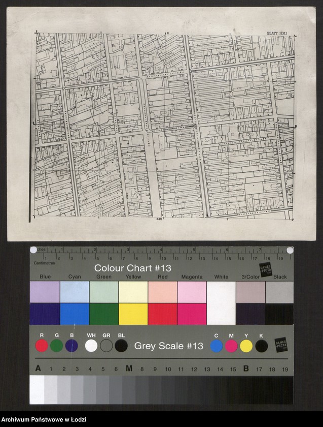 Obraz 1 z jednostki "Plan miasta Łodzi Sekcja NW 1"
