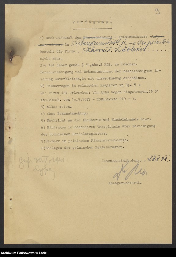 Obraz 11 z jednostki "Szmul Lubliner- sklep spożywczy"