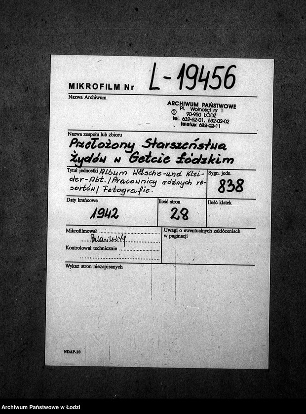 Obraz 2 z jednostki "Wäsche-und Kleider Abteilung"