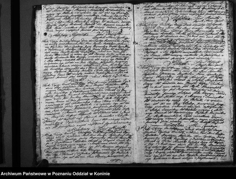 Obraz 5 z jednostki "Akta urodzonych, zaślubionych i zmarłych"