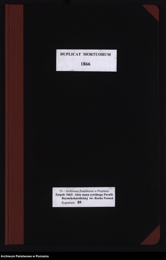 Obraz 2 z jednostki "Duplicat mortuorum"