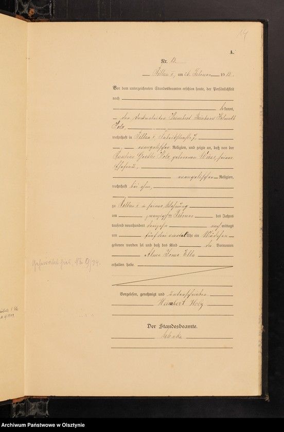 image.from.unit.number "Geburts-Haupt-Register Nr 1 - 109"