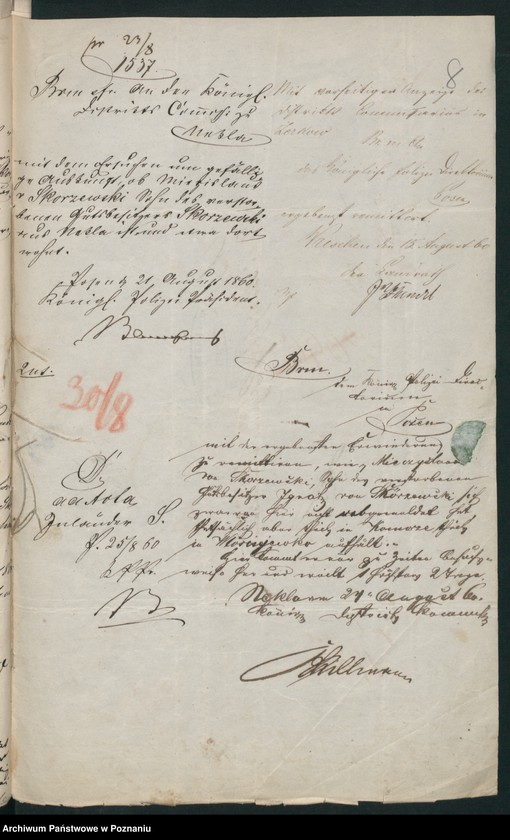 Obraz 11 z jednostki "A. betr. die Familie von Skarzewski"