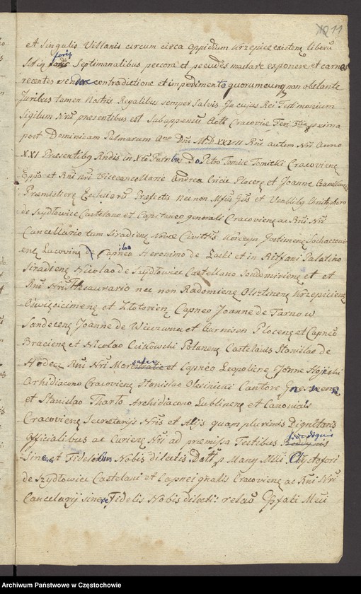 image.from.unit.number "[Kopia wierzytelna przywileju Augusta III, króla polskiego, z dnia 25 kwietnia 1763 roku, potwierdzającego prawa i wolności miasta Krzepic, sporządzona 11 lipca 1836 roku przez Augustyna Śliwińskiego]"