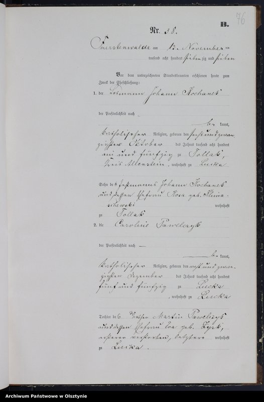 image.from.team "Urząd Stanu Cywilnego w Księżym Lasku pow. szczycieński"