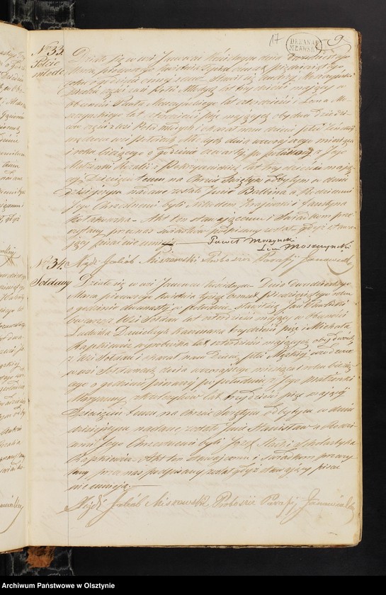 image.from.unit.number "Duplikat Parafii Janowieckiej Składający się z 3-ch Oddziałow to jest z Akt Urodzeń, Zejść i Zaślubień z Roku 1850"