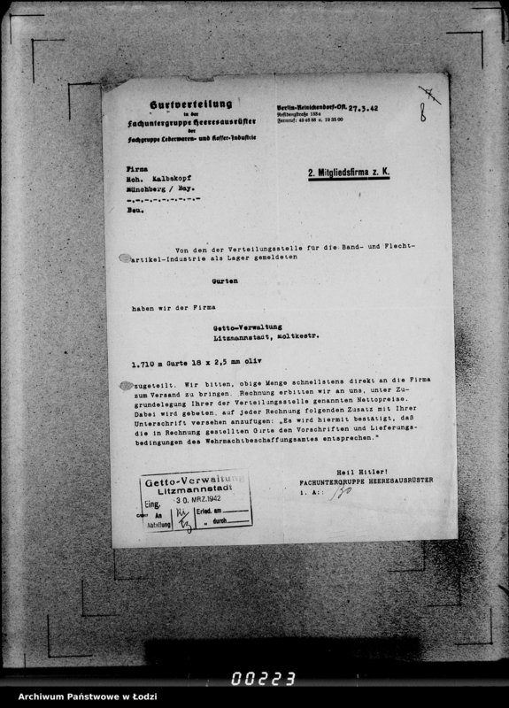 Obraz 12 z jednostki "346 Gefechtsgepäck m.Beutel u.Tornister 39 m.J-M."