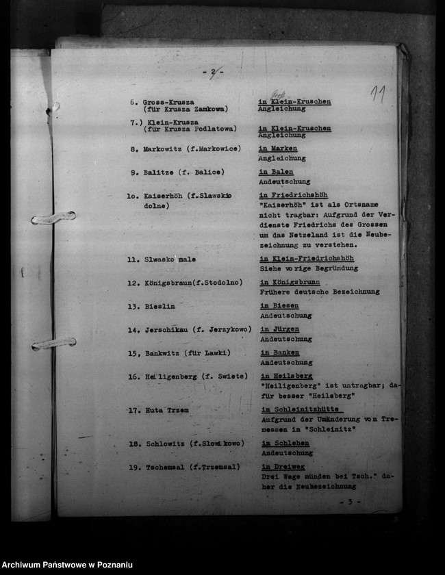 Obraz 15 z jednostki "Ortsnamenänderung Kreis Mogilno"