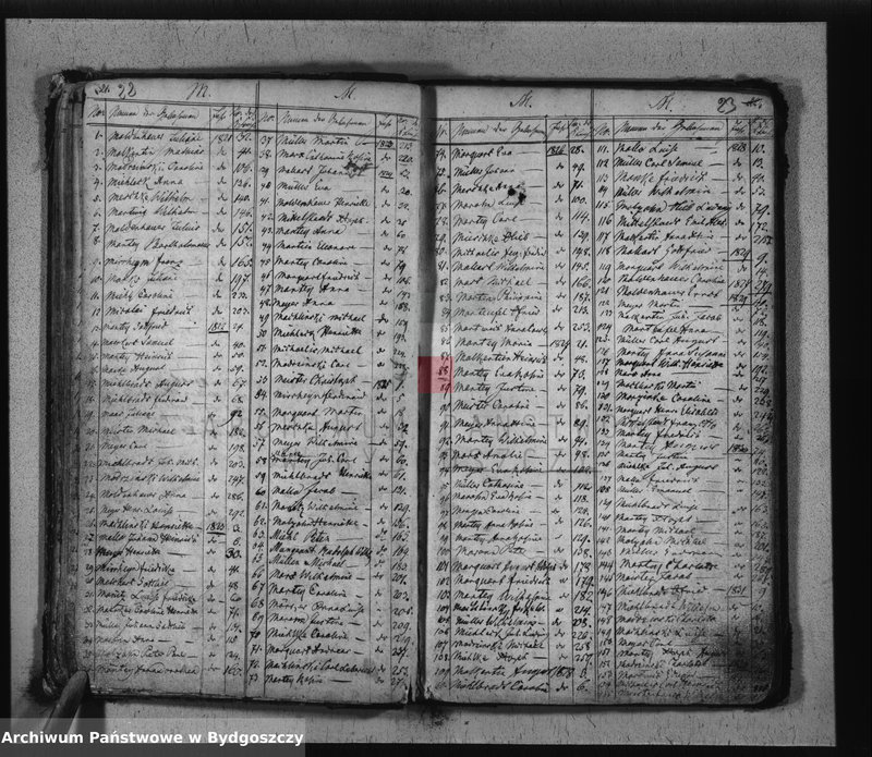 Obraz 14 z jednostki "Sumariusz urodzeń"