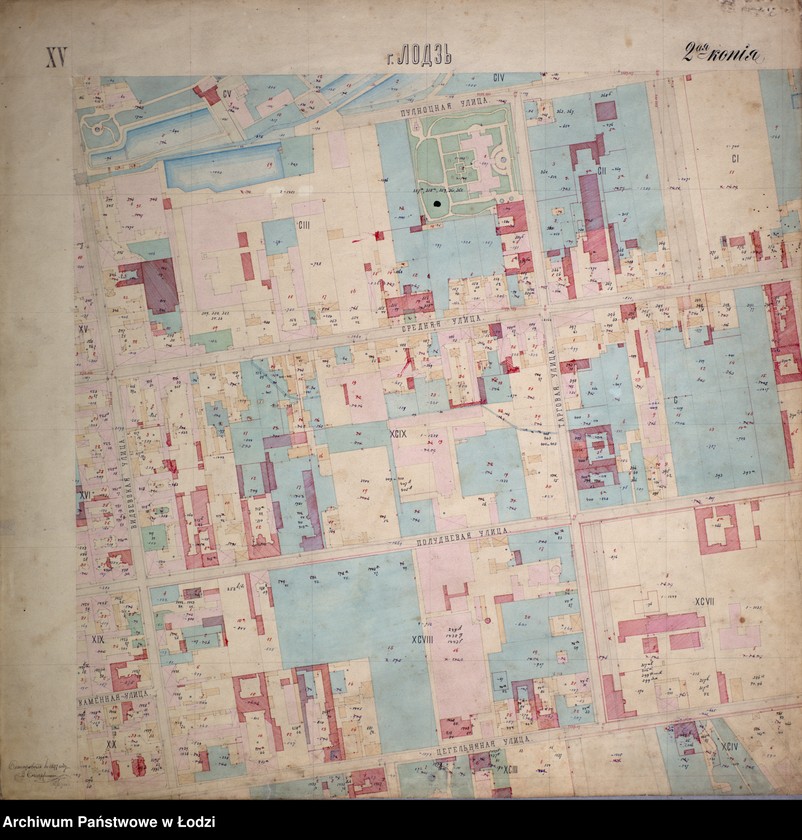 Obraz 17 z jednostki "Plan goroda Lodzi"