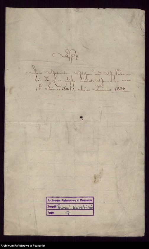 Obraz 2 z jednostki "Duplikat der Getrauten, Getauften, Gestorbenen"