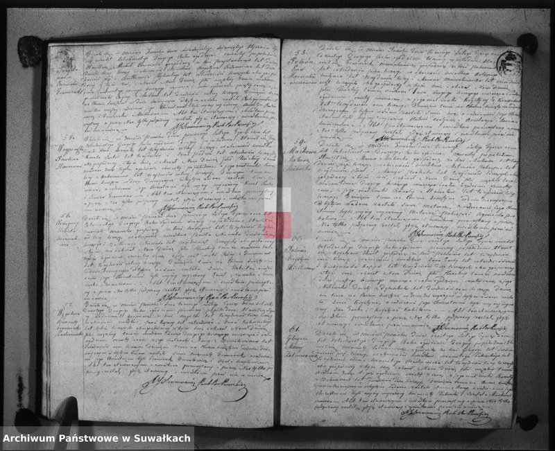 Obraz 10 z jednostki "Księga duplikat urodzonych, zaślubionych i umarłych w parafii puńskiey roku 1842"
