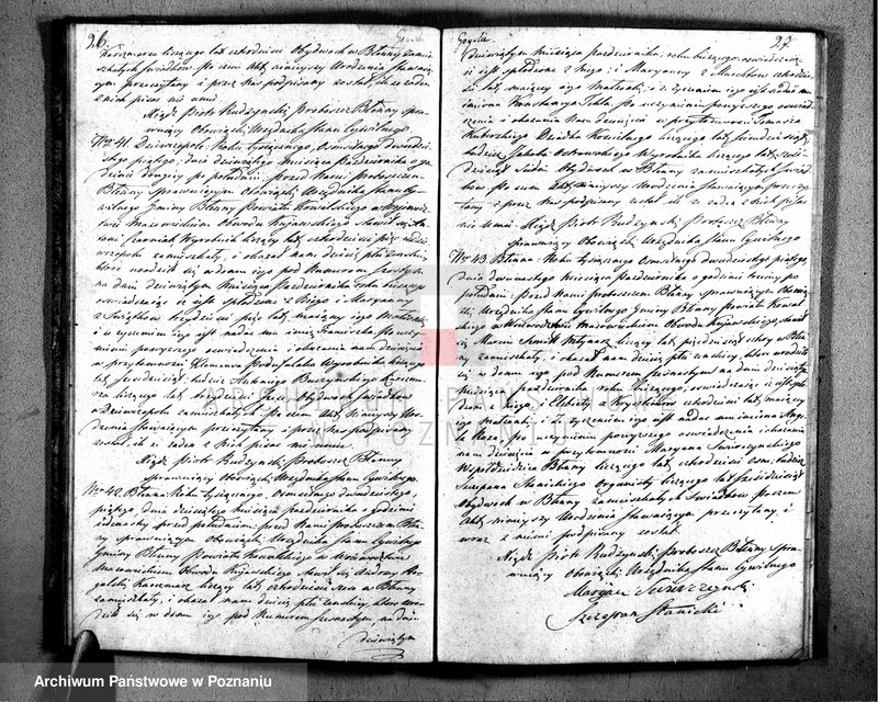 Obraz 15 z jednostki "Akta urodzeń, małżeństw i zgonów"