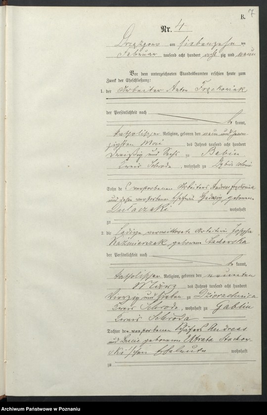 image.from.unit.number "Księga małżeństw"