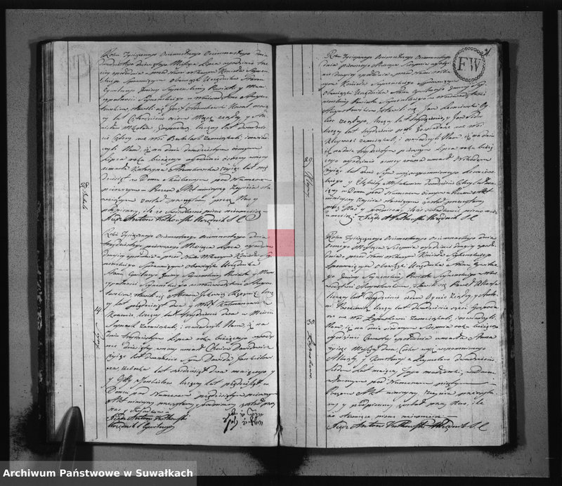 image.from.unit.number "Akta zeszłych stanu cywilnego gminy seyneńskiey od 1-go stycznia 1818 roku."