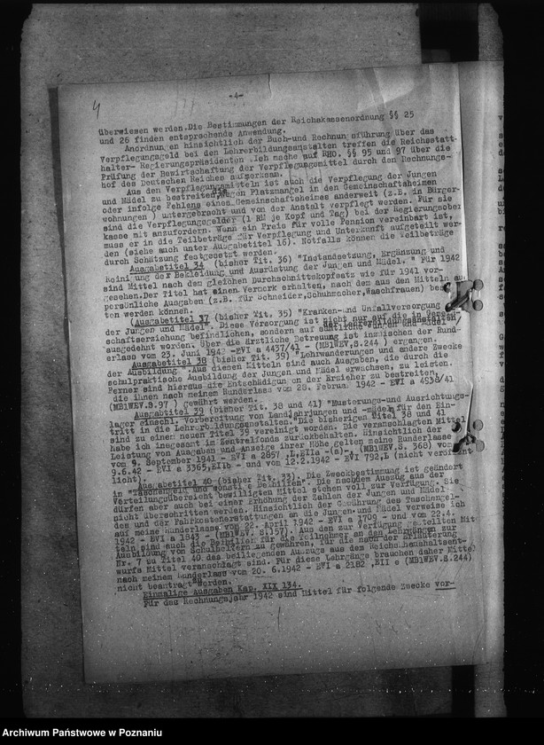 Obraz 8 z jednostki "Haushaltsmitte für Lehrerbildungsanstalten"