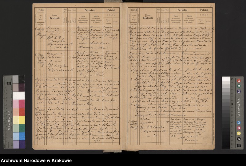Obraz 5 z jednostki "Wtoropisy Ksiąg urodzonych par. N. P. Marii z lat 1890-1894"
