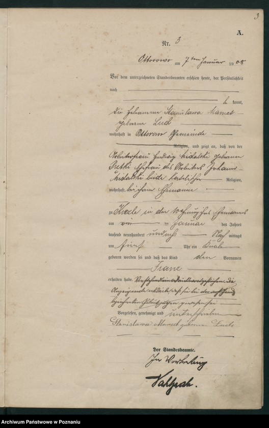 Obraz 6 z jednostki "Geburts-Haupt-Register"