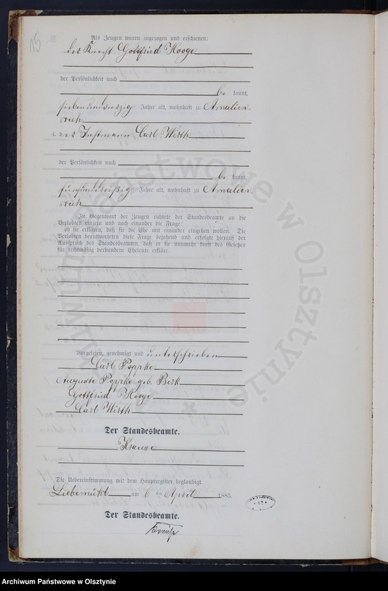 image.from.unit.number "Heiraths-Neben-Register Nr 1 - 42"