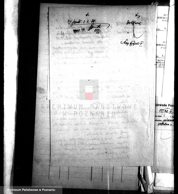 Obraz 8 z jednostki "Szkoła katolicka w Podstolicach /przyjęcie nieruchomości szkolnych na własność obszaru dworskiego/"