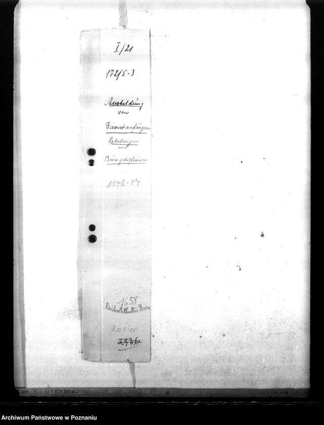 Obraz 4 z jednostki "Ausbildung von Dienstanfängern, Lehrligen und Bürogehilfinnen"