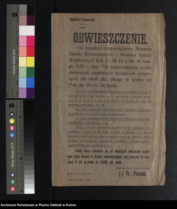 Obraz 6 z kolekcji "plakaty z wojny polsko-bolszewickiej111"