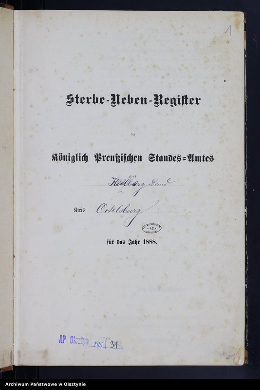 image.from.unit.number "Sterbe-Neben-Register Nr 1 - 119"