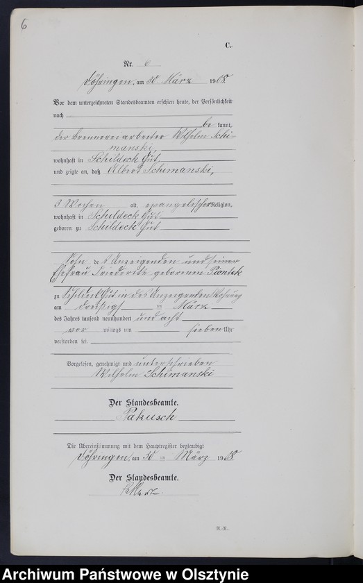 image.from.unit.number "Sterbe-Neben-Register Nr 1-26"