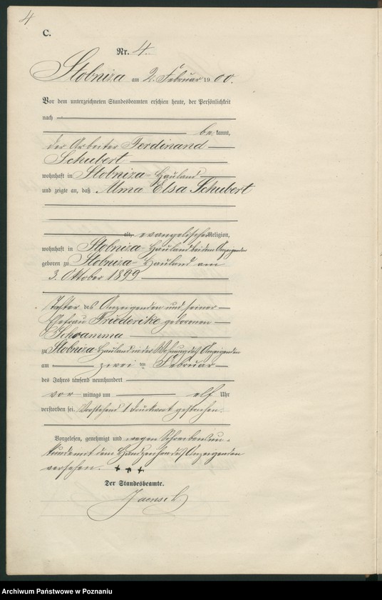 image.from.unit.number "Sterbe-Haupt-Register"