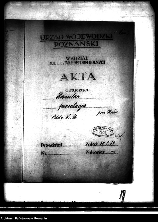 image.from.unit.number "Majątek Kościelec powiatu kaliskiego parcelacja"