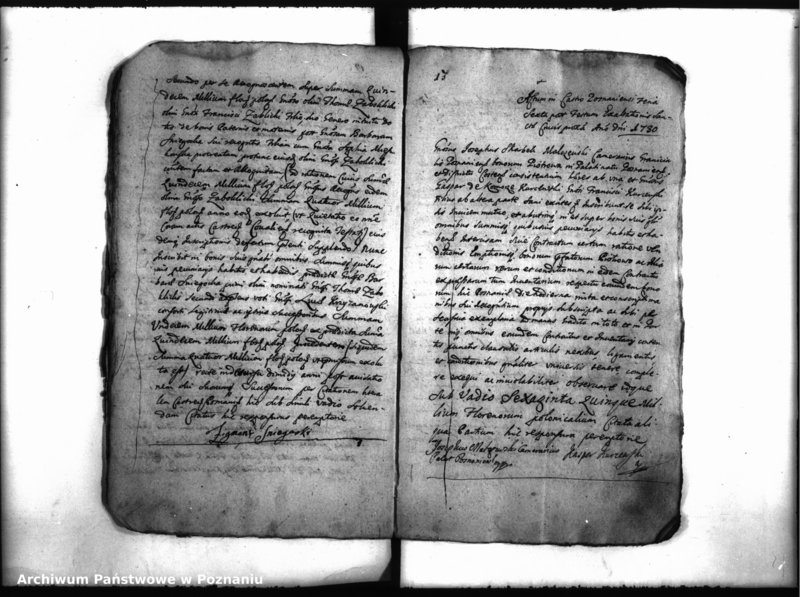 Obraz 18 z jednostki "Inscriptiones, resignationes [protocollon]"