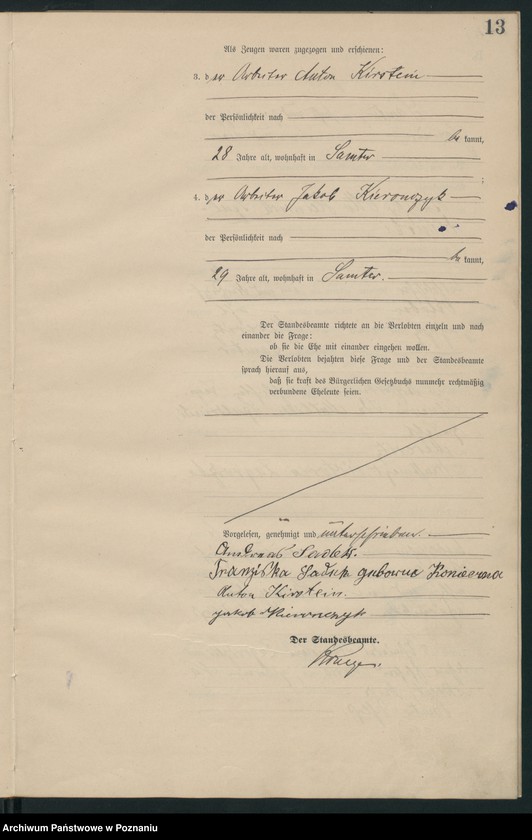 Obraz 15 z jednostki "Heiraths-Haupt-Register"