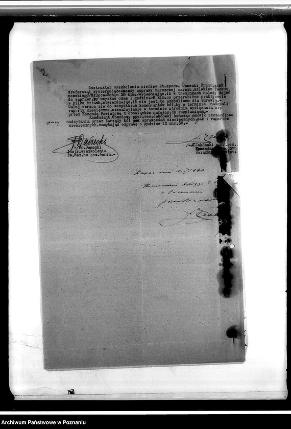 Obraz 6 z jednostki "Sprawozdania. Protokoły: Koła, Konina i Wrześni"