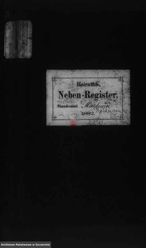 Obraz 3 z jednostki "Heiraths-Register (Neben-Register)"
