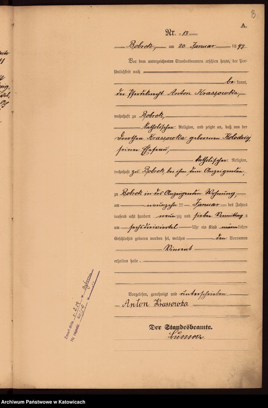 image.from.unit.number "[Księga urodzeń za 1897 r., nr 1-239]"