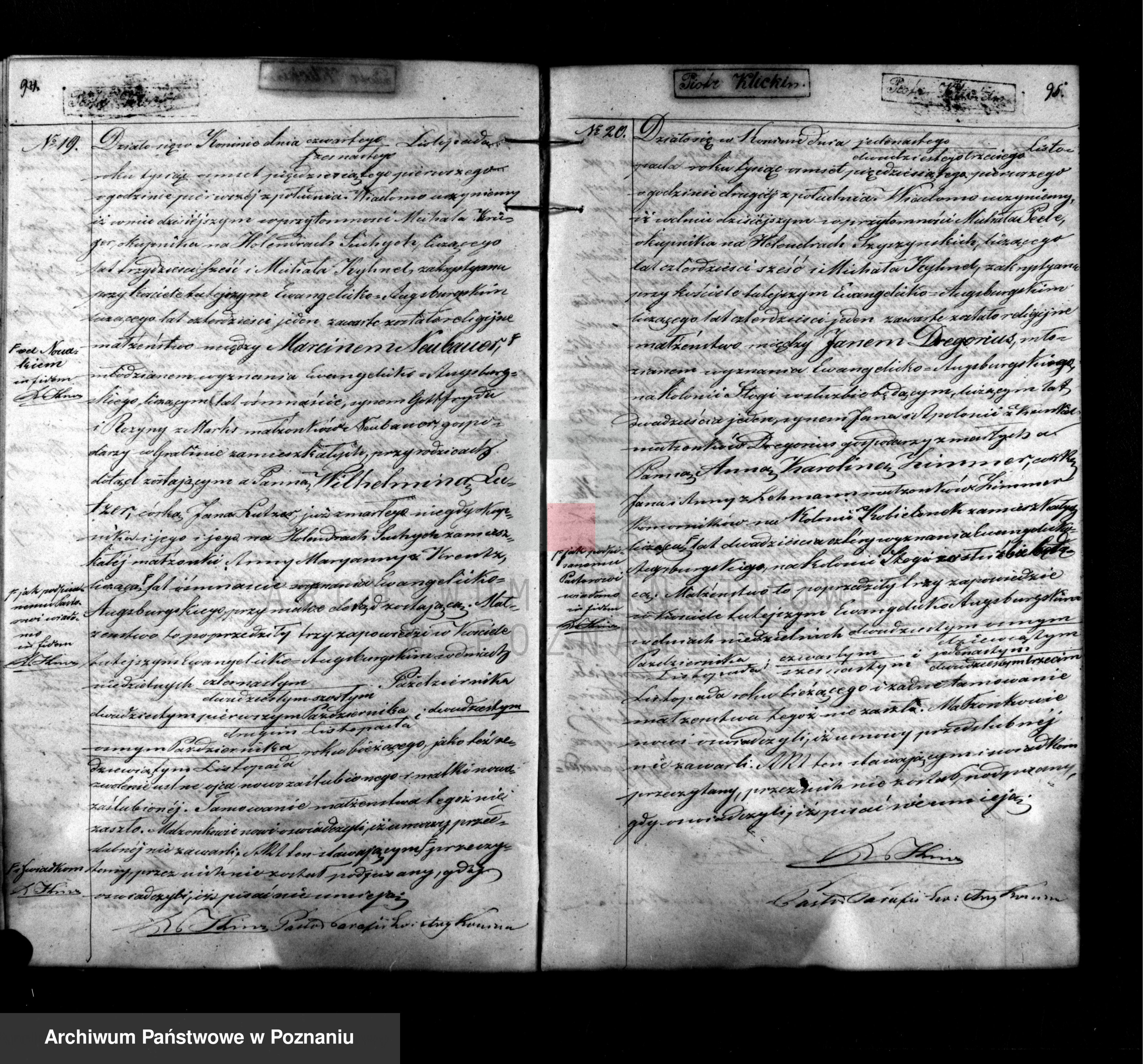 Skan z jednostki: Księga duplikat - urodzeń, małżeństw, zejścia